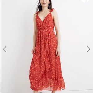 Madewell Ruffle-Strap Dress